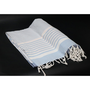 Hammam Serviette de plage à grandes franges collection premium Fouta turque Serviette de plage au bord de la piscine - Product Image 2