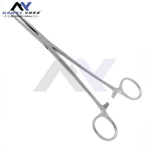 คีมหนีบหลอดเลือดแบบตรง 26 ซม. เครื่องมือผ่าตัดมืออาชีพ สำหรับการห้ามเลือด ทำจากสแตนเลสทางการแพทย์ - Product Image 6