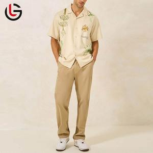 Top Wear Article Pantalon chinos en sapin de qualité supérieure Pantalon chinos élégant imprimé de logo personnalisé pour hommes Pantalon chinos entretenu par les OEM - Product Image 3