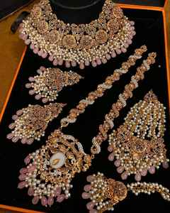 ODM New Product Jewelry Set Fashion Bridal Jewelry Set <b>Jewellery</b> 2025 Wholesale Low Price - Product Image 4