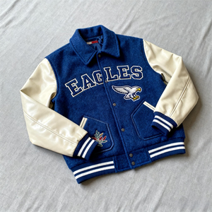 Fabricante de Chaquetas Universitarias DCY, Chaqueta Universitaria Personalizada, Jersey de Fútbol para Hombre, Chaqueta de Béisbol para Hombre al por Mayor - Product Image 1