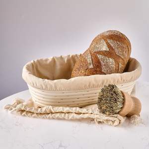 Best sale baking tools eco-friendly rattan <b>bread</b> proofing banneton brotforms sour dough <b>basket</b> - Product Image 5