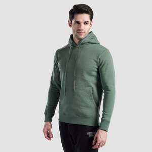 Sudadera con capucha GAI Stealth verde claro XXS, estilo premium con media cremallera, tejido de punto de 500 g/m², estampado serigrafiado y bordado, de peso pesado. - Product Image 2