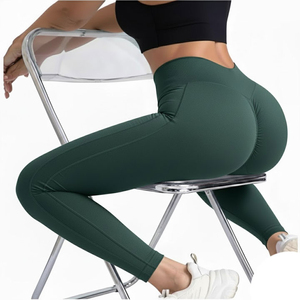 Cropped Women <b>Leggings</b> Ankle Length Yoga Pants Ladies Fitness Tights <b>Summer</b> Activewear Workout Sports Wear Factory Direct Price - Product Image 2