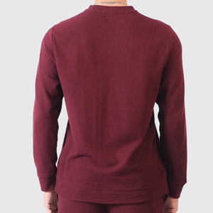 Sweat-shirt en coton surdimensionné au meilleur prix, pull à col rond 350 g/m², sweat à capuche brodé vierge pour hommes et femmes, vente en gros - Product Image 4