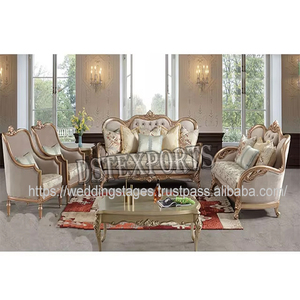 Ensemble de canapés de luxe de style royal pour salon, style vintage européen, canapés très vendus, meubles DST Exports Manufacturers Fiji - Product Image 6