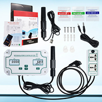 Contrôleur intelligent WiFi de pH/EC/température avec alarme par application, moniteur de qualité de l'eau en ligne à distance pour aquaculture, hydroponie, piscine