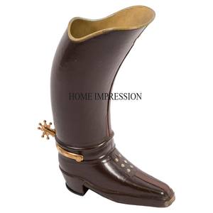 Support et support de parapluie de concepteur de bottes en métal de qualité supérieure enduites de poudre de couleur blanche d'Inde à un prix impressionnant - Product Image 3