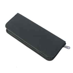 Prix usine étui en cuir PU pour ciseaux de coiffure sac à outils de barbier avec étui à ciseaux pour le stockage d'accessoires de barbier - Product Image 1