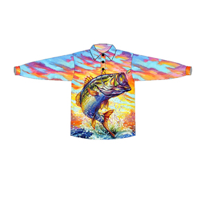 2025 à la mode personnalisé tournois de pêche australiens chemise à manches longues séchage rapide UPF 50 + évacuation de l'humidité respirant 100% Polyester - Product Image 4