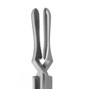 Debakey, atrauma, abrazaderas de Bulldog de acero inoxidable, mandíbulas atraumáticas manuales, dentado, mango de resorte de acción cruzada, uso hospitalario fiable - Product Image 3