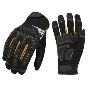 Guantes protectores TPR Rigger de alto impacto Guantes antivibración resistentes a los cortes y a la espalda - Product Image 4