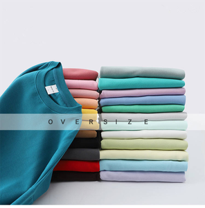 Sweatshirts de haute qualité en gros avec logo personnalisé en mélange de coton épais de 400gsm, surdimensionnés lavés à l'acide et aux épaules tombantes pour hommes - Product Image 2