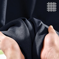 Rideaux occultants texturés en faux lin pour usage commercial, draperies pour projets hôteliers, taille et emballage personnalisés, fabricant OEM direct