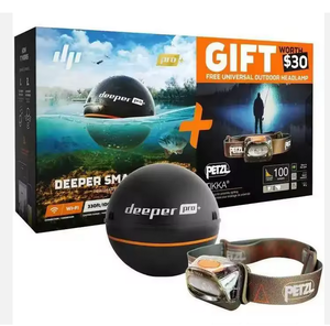 Nouvel arrivage : Sonar intelligent Deeper PRO+ - Détecteur de poissons portable sans fil avec GPS - Product Image 1