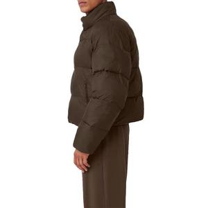 OEM vente en gros personnalisé sport d'hiver en plein air coupe-vent imperméable chaud rembourré coton polaire matelassé hommes doudoune - Product Image 4