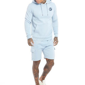Qualité supérieure Nouveau style Hommes Hoodies Short Set Heavy Duty Hommes Hoodies Short Set à bas prix - Product Image 1