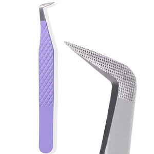 Pinces à épiler professionnelles pour faux cils, pinces à épiler de haute qualité pour extensions de cils, grossiste en pinces à épiler personnalisées pour bijoux - Product Image 3