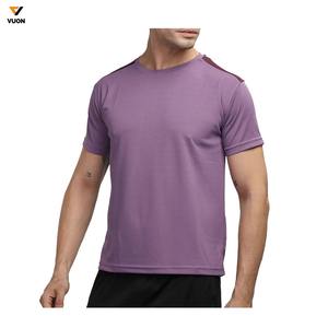 2025 personnalisé pas cher en gros blanc hommes Polyester séchage rapide T-shirts impression personnalisée Logo sport entraînement hommes T-shirts - Product Image 3