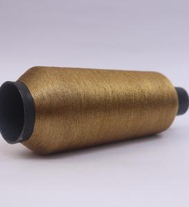 Fil à broder en polyester haute ténacité cuivre métallique Jari Kasab pour la couture et le tissage à la main - Product Image 3