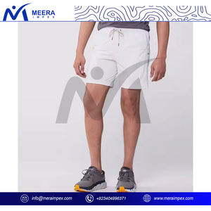 Custom 100% Cotton Comfortable Plain <b>White</b> <b>Shorts</b> For <b>Men</b> Quick Dry, Sustainable, Lightweight And Breathable <b>Shorts</b> For <b>Men</b> - Product Image 3