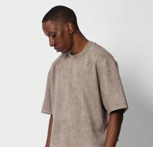 Custom Solid Color Casual Men's T-Shirts High Quality 100% Cotton Unisex Oversized Fit Canvas Anti-Wrinkle Quick Dry Breathable - Product Image 4