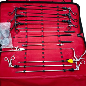 Ensemble d'instruments de laparoscopie, ensemble de pinces de laparoscopie, ensemble d'outils de chirurgie abdominale laparoscopique - Product Image 5