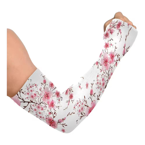 Manches de bras sans couture pour hommes et femmes, été, séchage rapide, protection solaire, manches de bras pour la course à pied, le cyclisme, accessoires de vêtements - Product Image 1