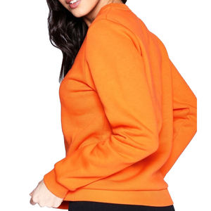 Sudadera de mujer Premium con diseño de tela de lana de algodón de gran tamaño interior cepillado y costuras fuertes para mayor durabilidad - Product Image 2