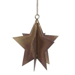 เครื่องประดับตกแต่งคริสต์มาสรูปดาวหลากสีเหล็กแกะสลักด้วยมือสำหรับการตกแต่งภายในและภายนอกงานปาร์ตี้คริสต์มาส - Product Image 6