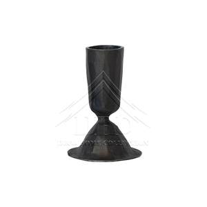 Grand bougeoir en fer noir pour décoration de maison centre de table de mariage et idées de décoration intérieure stylée - Product Image 4