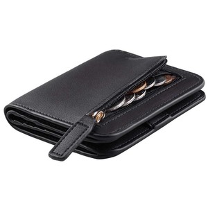 <b>Men's</b> Durable PU Leather Long RFID Zipper Closure Wallet Coin ID Bag <b>Purses</b> with Polyester Lining Zipper Cover Type - Product Image 1