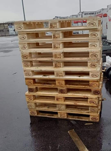 Palette en bois à vendre à bas prix New Pine 1200X800 Epal Woods Euro Standard Palette en bois disponible - Product Image 3