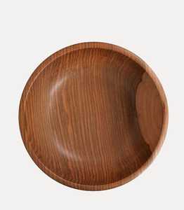 Bol en bois élégant pour salades, fruits et collations Ustensiles de cuisine écologiques avec emballage personnalisé pour les fêtes en Inde - Product Image 1