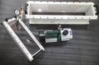 Caja de vacío de fondo plano de acero inoxidable con luces LED para pruebas de detección de fugas de burbujas Soldaduras de carcasa a placa inferior