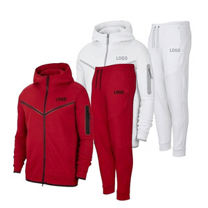 Ensemble de sweat-shirts à capuche unisexes en molleton technique - Impression personnalisée - Vêtements de sport d'hiver écologiques pour l'extérieur - Product Image 3