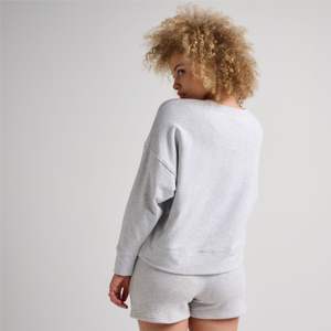 <b>Women</b> <b>Long</b> Plain Cotton <b>Sweatshirts</b> Unisex Drop Shoulder Fleece Sweat Shirt <b>Women</b> Custom <b>Sweatshirt</b> Crewneck <b>Sweatshirt</b> - Product Image 4
