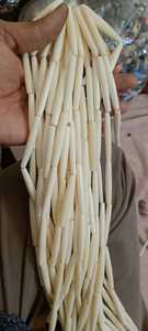 Cuentas de cristal de Murano y cristal de comercio indio, cuentas de Chevron veneciano con colores mezclados de hueso para la fabricación de joyas - Product Image 5