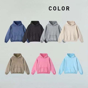 Sudadera con Capucha Holgada de Estilo Urbano, Lavado Ácido, Talla Grande para Hombre - Product Image 6