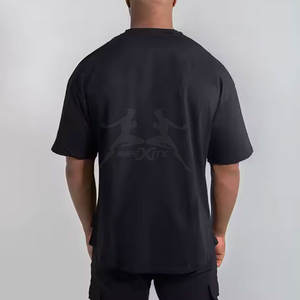 Venta caliente ligera Camiseta de gran tamaño para adultos Camiseta de gran tamaño para hombres - Product Image 2