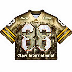 Nouveaux maillots de football américain personnalisés pour adultes, chemises en sublimation 100% polyester, protection UV, service OEM en gros - Product Image 3