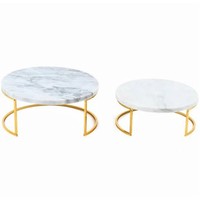 Support à gâteau rond unique en métal doré avec pieds, pour présentation de desserts, mariage, avec logo personnalisable, pour la maison, les restaurants, les hôtels