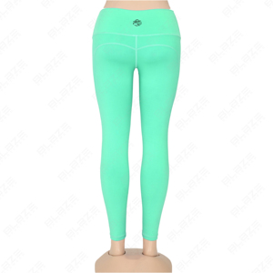 Blaze Lutte Porter Taille Élastique Yoga Leggings Fitness Legging Sport Pantalon Jeunes Filles Chaude OEM En Gros Sublimation Yoga - Product Image 3