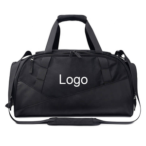 Sac de sport en nylon de grande capacité pour dames Sac de sport imperméable à l'eau Séparation sèche et humide Sac de sport léger pour week-end avec fermeture à glissière - Product Image 2