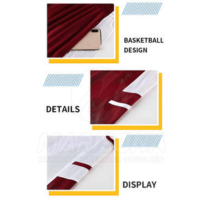 Uniforme de Baloncesto Reversible de Último Estilo con Servicio OEM, Uniforme de Baloncesto Reversible Personalizado en Grandes Cantidades - Product Image 4