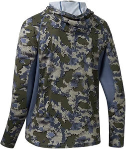 Sudadera con capucha de pesca de manga larga de diseño personalizado para hombre, camisa de pesca de manga larga, Sudadera con capucha de algodón 100% transpirable de alta calidad - Product Image 6