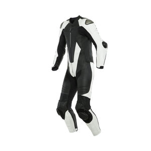 Traje de carreras de cuero de vaca a la moda para hombres, equipo de montar en bicicleta de cuero Real, ropa deportiva estampada, chaqueta de seguridad para motocicleta, Invierno para adultos - Product Image 5