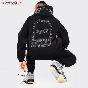 Chándal de diamantes de imitación para hombre con brillo reflectante y ajuste deportivo para baile o puesta en escena, chándal de diamantes de imitación para hombre - Product Image 4