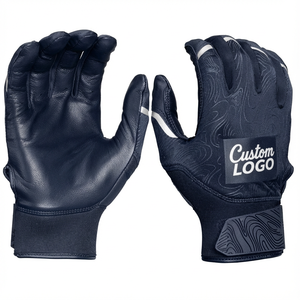 Guantes de Béisbol Ligeros Personalizados al por Mayor, Palma de Cuero, Transpirables, con Diseño Elegante, Guantes de Bateo de Softbol - Product Image 1