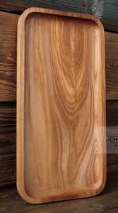 Customized Eco-Friendly Handcrafted Natural Wood Single Tier Serving Tray for Kitchen Use in Home Restaurants Hotels From India - Product Image 2